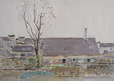 毛岱宗 2003年作 深秋的早晨 50×70cm